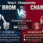 Ảnh bìa nhận định trận đấu West Brom vs Charlton vòng 4 Championship ngày 03/09/2026 chi tiết trên Gavang TV